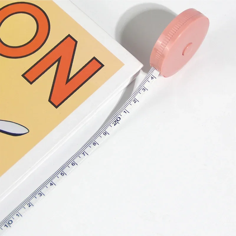 Sewing Tape Measure Dual Sided Retractable Ruler with Push Button Ruler for Weight Loss Medical Body Measurement Tailor Tool