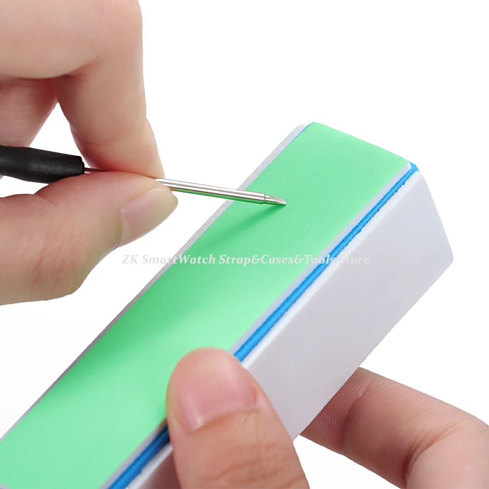 For Watchmaker Accessories Tools 1-10pcs Watch Cleaner Rod 4 Sides Mesh Polishing Files Wrist Watch Parts Clean Polish Tool Rod