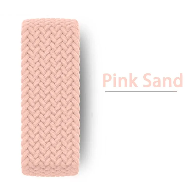 Braided Solo Strap For Apple Watch Bands 44mm 45mm 49mm 38mm Nylon Correa Bracelet iWatch Series 12 11 10 9 8 7 SE Ultra 4 3 2