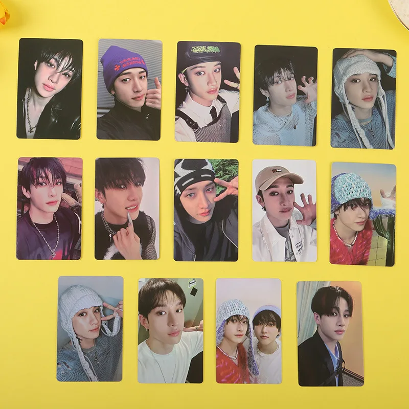 Korean Idol Stray Album ATE Photocard HYUNJIN FELIX Changbin Bangchan Merch Lomo Cards Photobook Card Poster Postcard Fans Gifts