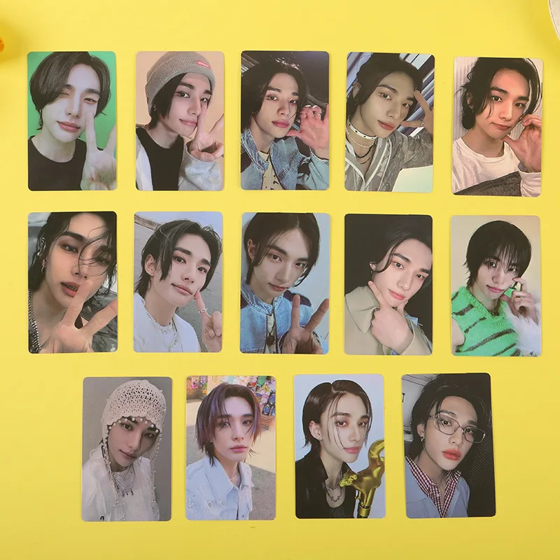 Korean Idol Stray Album ATE Photocard HYUNJIN FELIX Changbin Bangchan Merch Lomo Cards Photobook Card Poster Postcard Fans Gifts