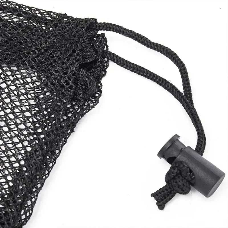 Soccer Ball Mesh Bag Backpack Extra Large Football Storage Bag With Drawstring Zipper Pocket For Holding Basketball Sports Bag