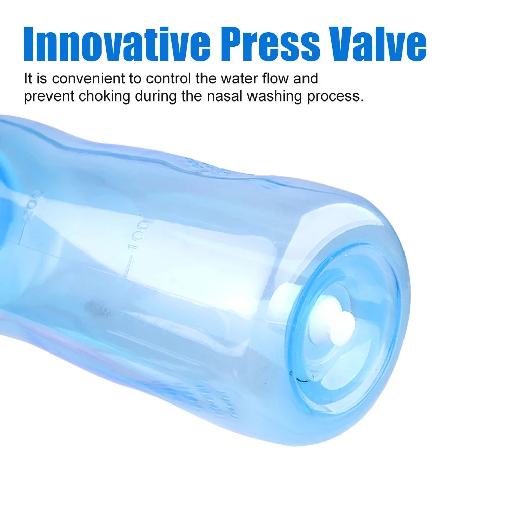 Professional Nose Wash Cleaner Nasal Irrigator Rinse Bottle Protector Avoid Allergic Rhinitis Adults Children care Neti Pots