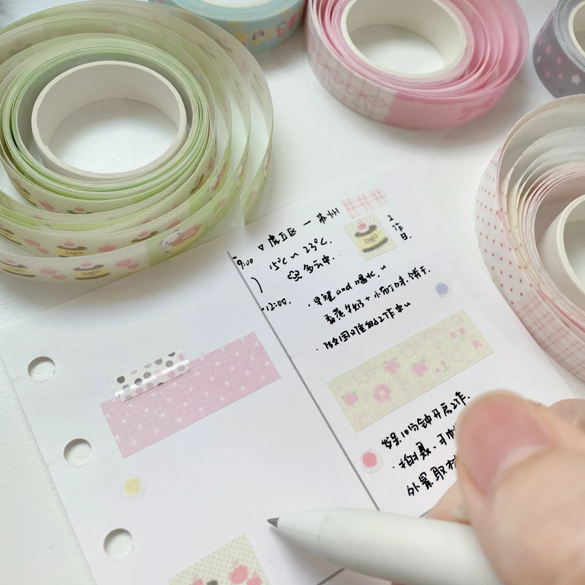 Kawaii Deco Washi Tape for Scrapbook Stationery Diy Arts Crafts Album Cute Panda Masking Tape adhesive tape for scrapbooking