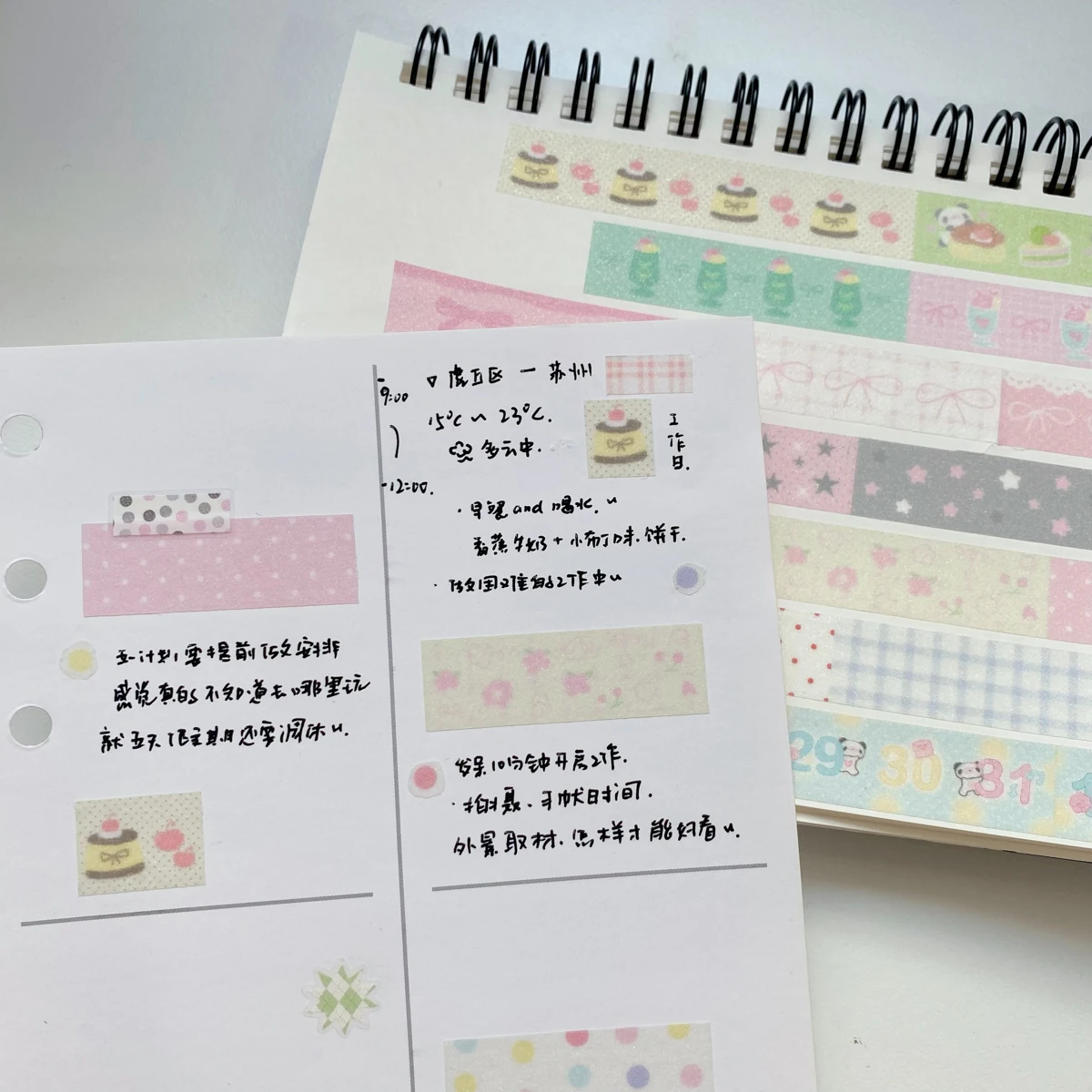 Kawaii Deco Washi Tape for Scrapbook Stationery Diy Arts Crafts Album Cute Panda Masking Tape adhesive tape for scrapbooking