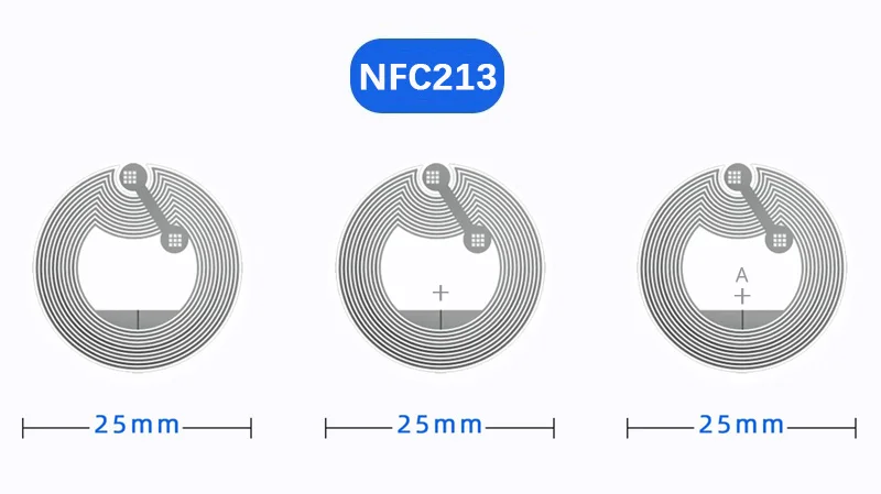 100pcs/box] nfc sticker tag, NFC tag, usable phone, ISO144443A, 13.56MHz, Ntag213 114 bytes