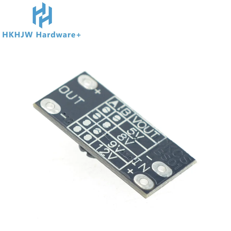1-100pcs 3.7V To 12V Mini DC-DC Boost Module Supports 5V/8V/9V/12V Output Lithium Battery Boost