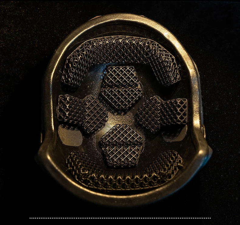 3D Printed Helmet Cooling Pad Honeycomb Breathable Liner Tactical Helmet Insert Airsoft Helmet Padding Sweat Absorbing Comfort