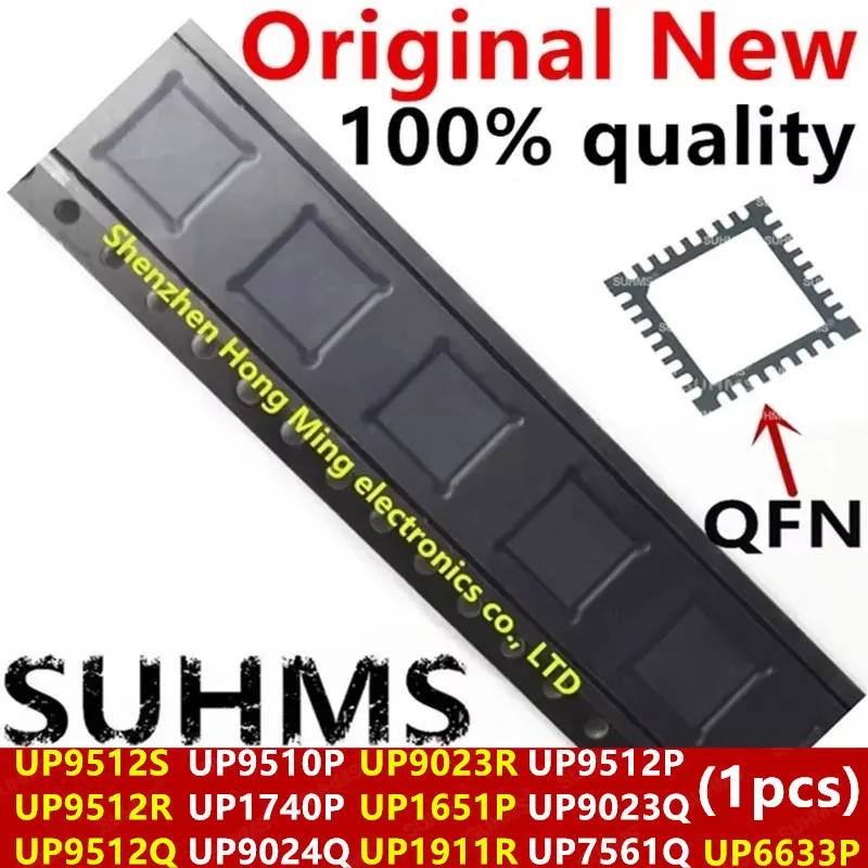 (1pece)100% New UP1740P UP9510P UP9512S UP9512R UP9512Q UP9024Q UP9023R UP1911R UP9512P UP9023Q UP7561Q UP6633P UP1651P QFN