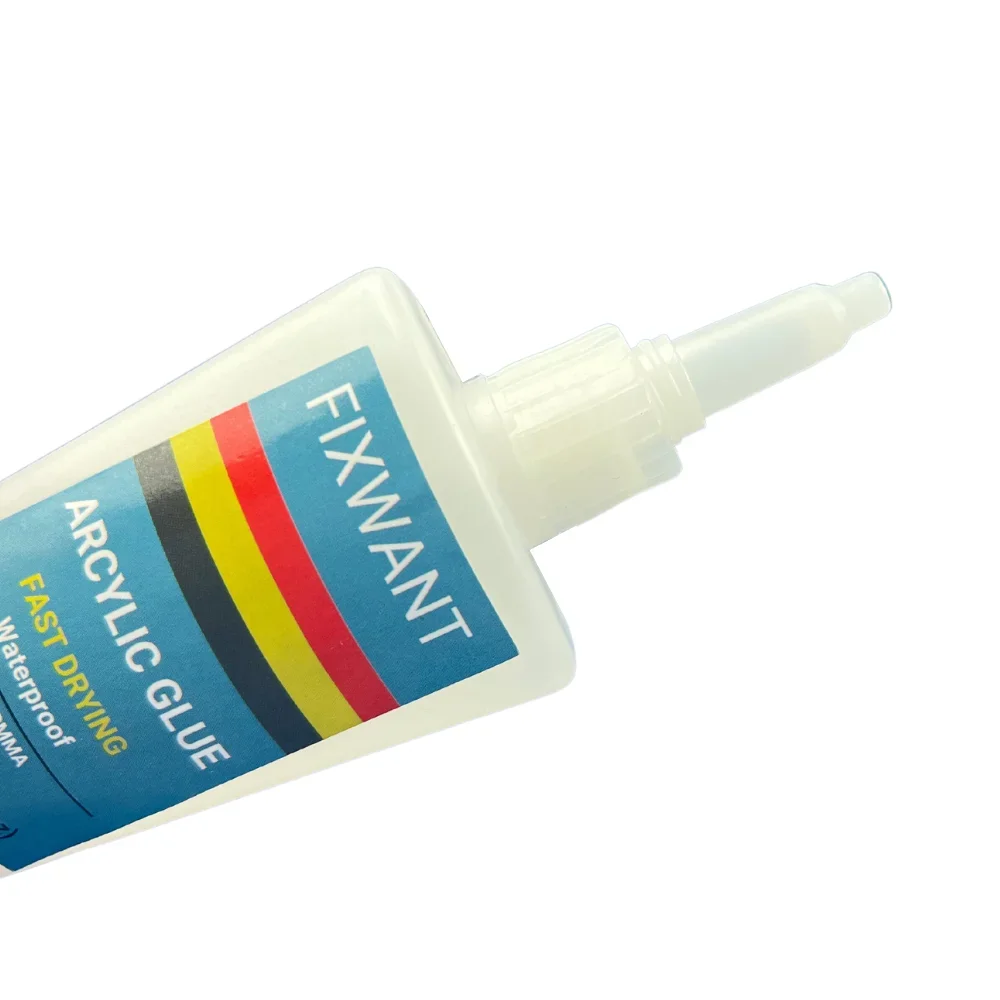 30ML FIXWANT Acrylic Glue Clear Strong Instant Adhesive PMMA ABS Plexiglass PVC Plastic PP PC Waterproof Fast Drying Glue