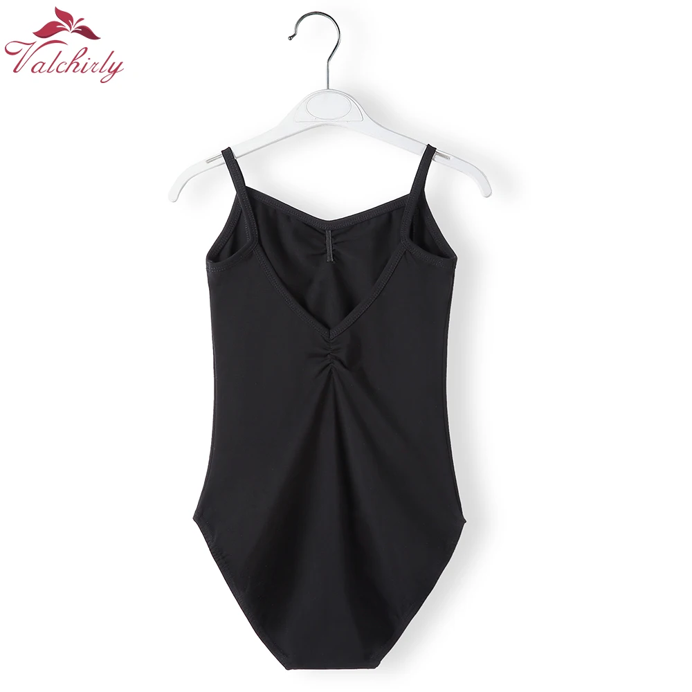 New Girls Camisole Ballet Leotard Dancewear Cotton Gymnastics Leotard Strap Ballet Leotard Dress