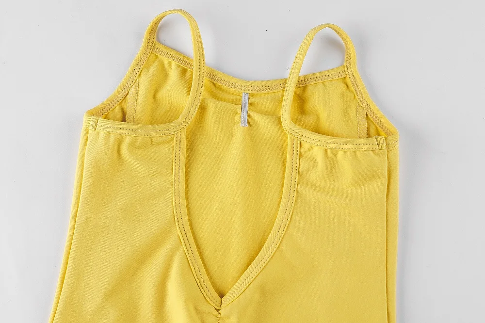 New Girls Camisole Ballet Leotard Dancewear Cotton Gymnastics Leotard Strap Ballet Leotard Dress