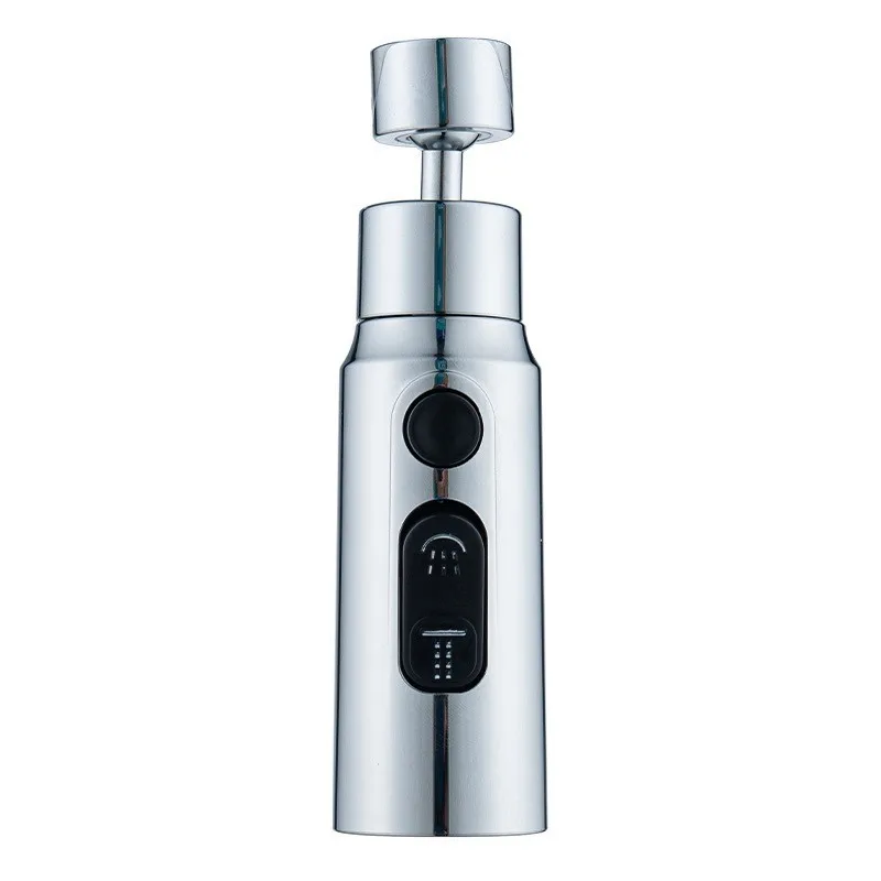 3 Modes Kitchen Faucet Aerator, Anti-Splash Tap Extender Booster Sprayer, Water Saving Faucet Filter Nozzle for Kitchen Bathroom