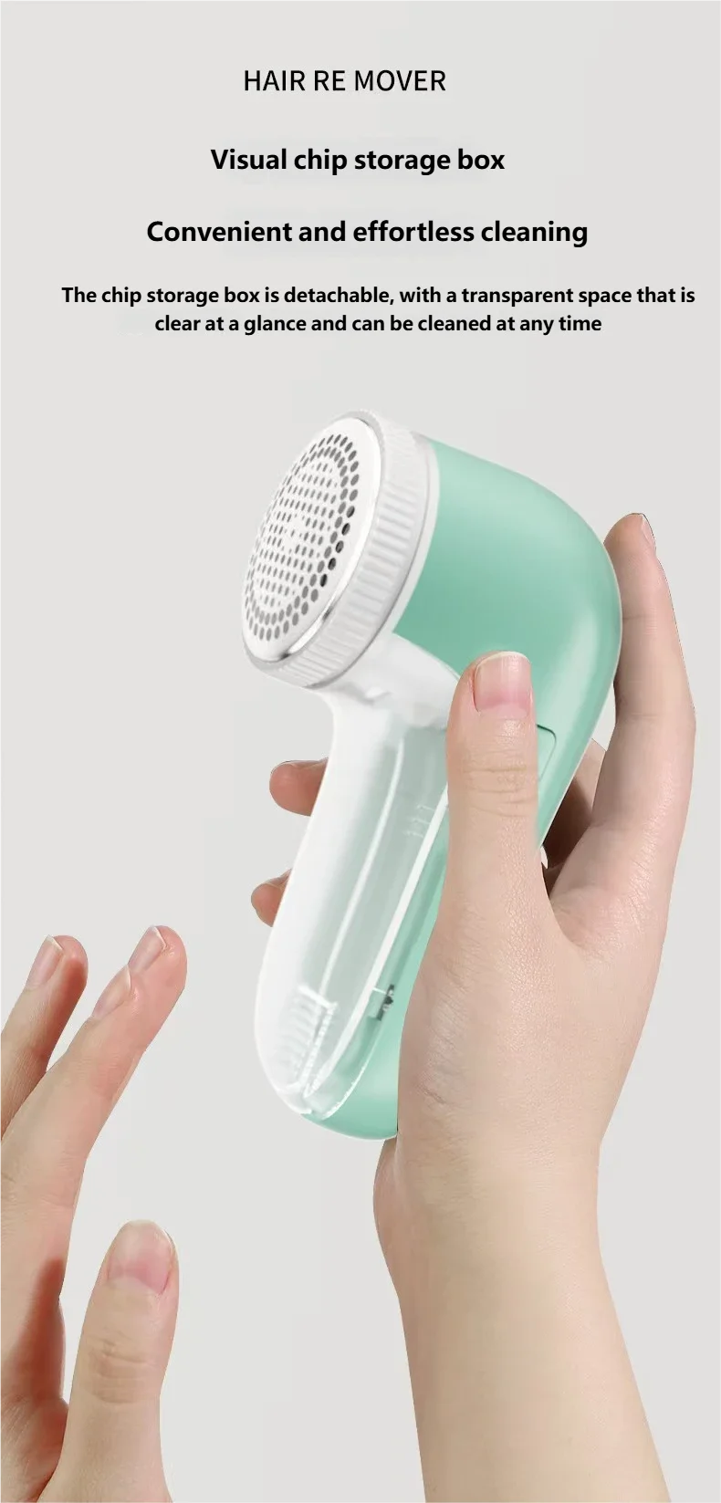 Electric Portable Fabric Lint Remover Household Clothes Shaver Professional Fuzz Trimmer with Brush Blade for Fabric Fluff Remov