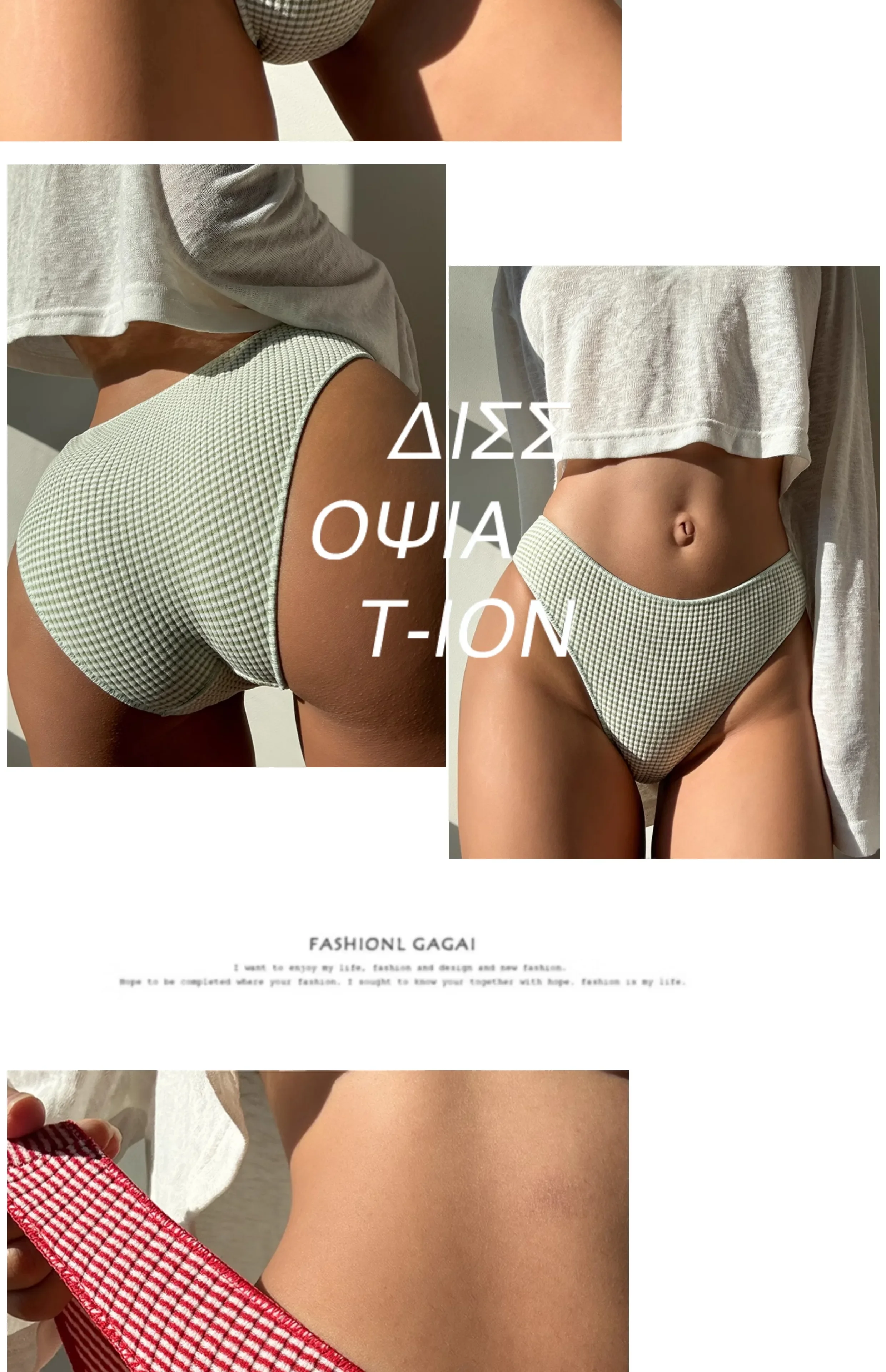 Fitness Girl Breathable Cotton Women's Underwear Soft Comfortable Seamless Panties Low Waist Simple Yoga Daily Briefs Lingerie