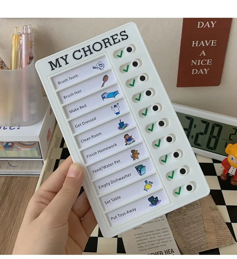 Bview Art 10 Blank Sheets of Paper To Do List Board Memo List Board for Adults and Children for Planning Reminders