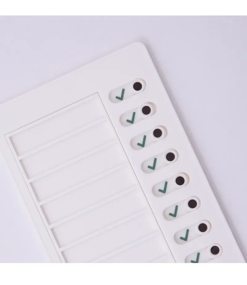 Bview Art 10 Blank Sheets of Paper To Do List Board Memo List Board for Adults and Children for Planning Reminders