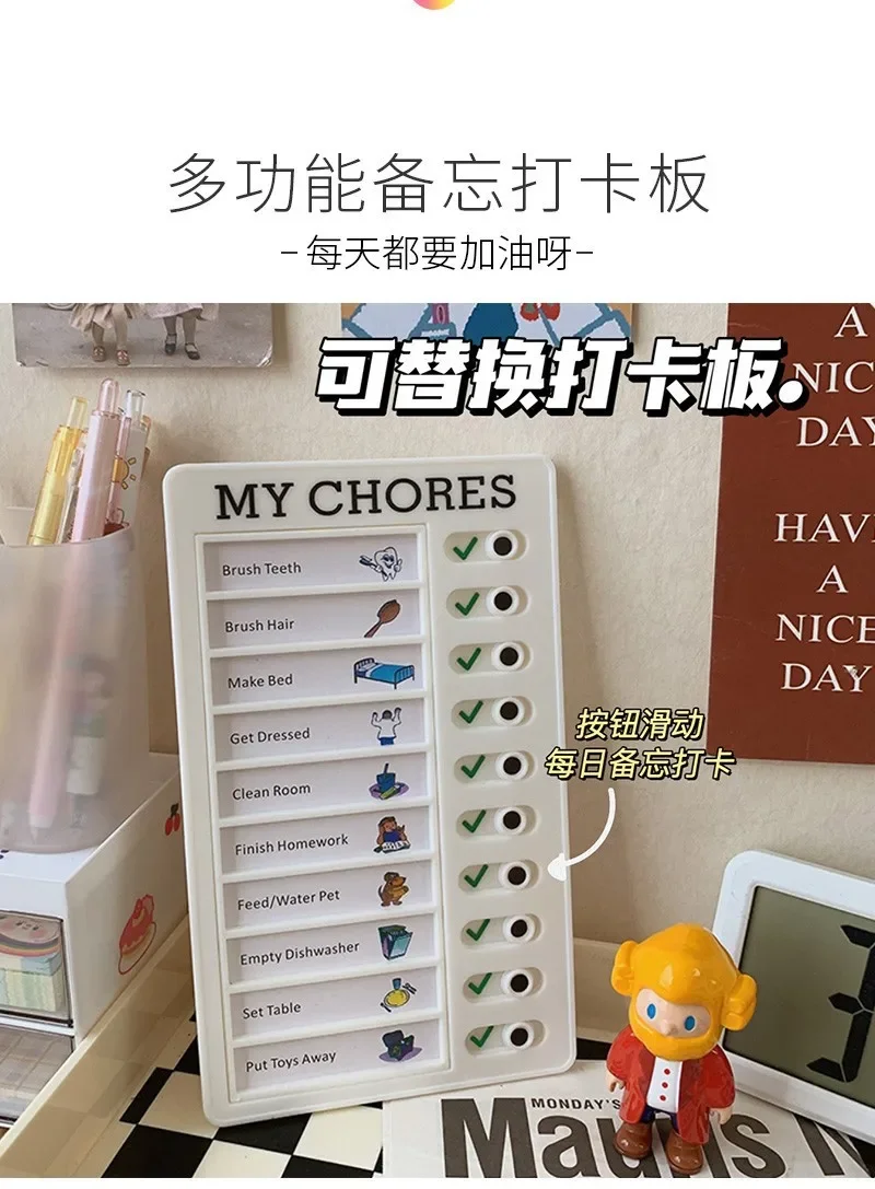 Bview Art 10 Blank Sheets of Paper To Do List Board Memo List Board for Adults and Children for Planning Reminders