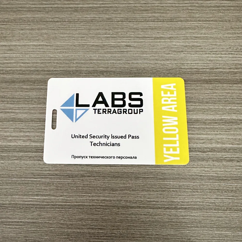 Escape from Tarkov Red Card TerraGroup Labs Key Card Accessories 0.84mm