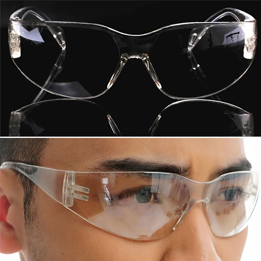 Safety Goggles Glasses Eye Protection Lab Protective Anti Fog Clear Windproof Motorcycle Glasses Sunglasses Anti-Splash Goggles