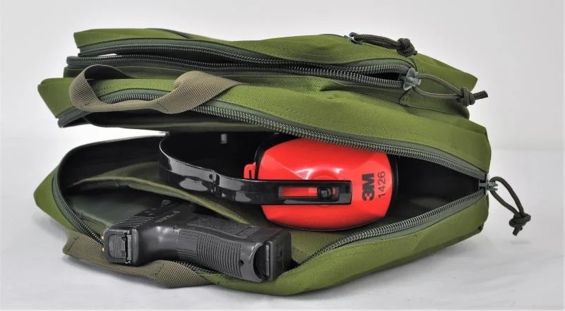 Tactical Glock Pistol Portable Storage Dual Gun Bag Magazine Pouch Handgun Range Case Holder For Colt 1911 Cz-75 Sig Sauer P365