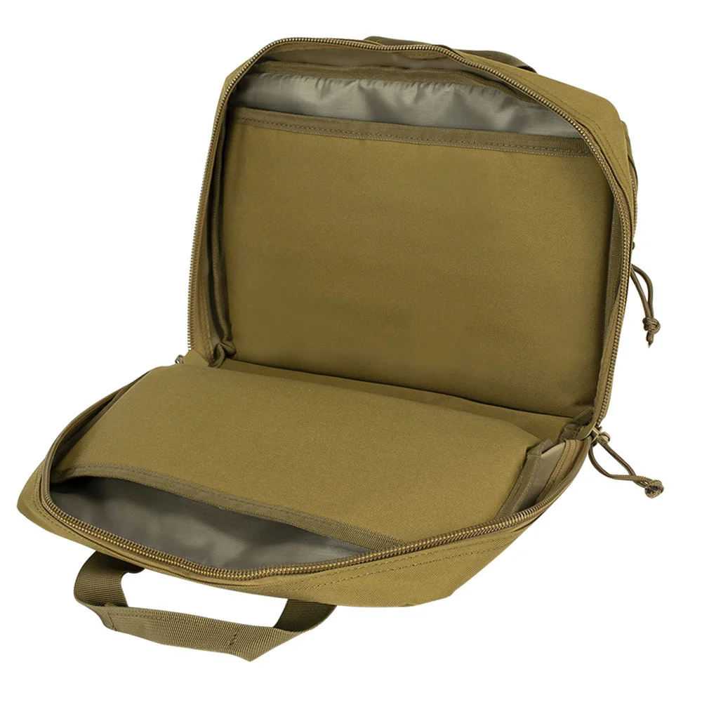Tactical Glock Pistol Portable Storage Dual Gun Bag Magazine Pouch Handgun Range Case Holder For Colt 1911 Cz-75 Sig Sauer P365