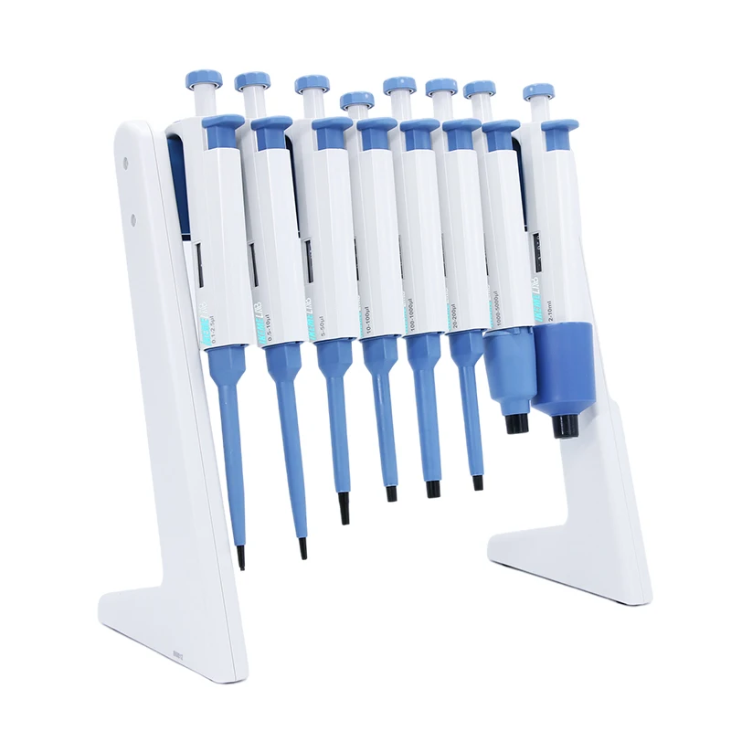 WEIAI Laboratory Pipette 100-1000ul Single Channel Digital Micropipette Adjustable Plastic Pipeta Lab Equipment With Pipette Tip