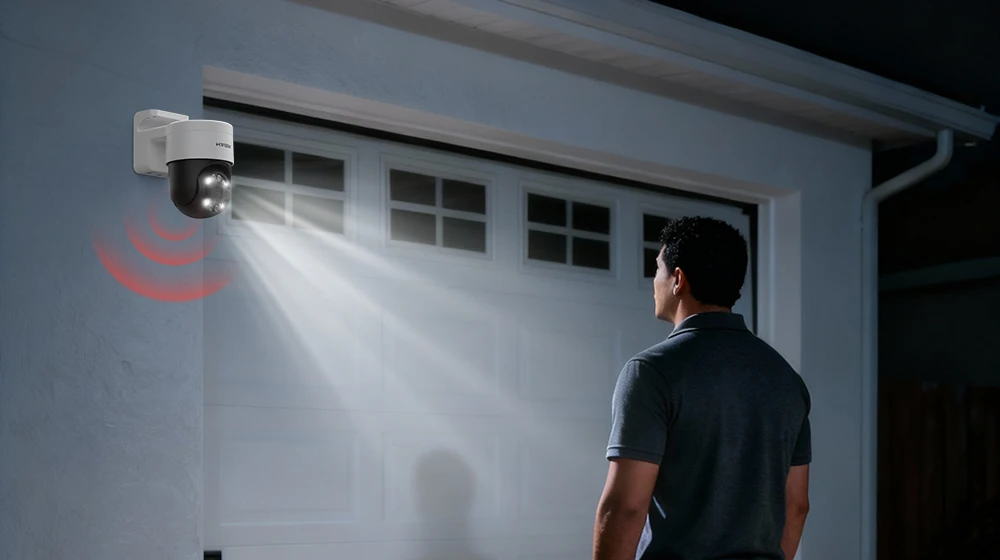 H.view 8Ch 4K 5MP 8MP Cctv Security Camera System Ptz Home Video Surveillance Kit Outdoor Ip Camera Humanoid Detection