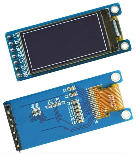 1.29 Inch OLED Module 1.29" 12864 Screen White 128X64 OLED LCD LED Display Module IIC SPI Interface CH1115 for Arduino