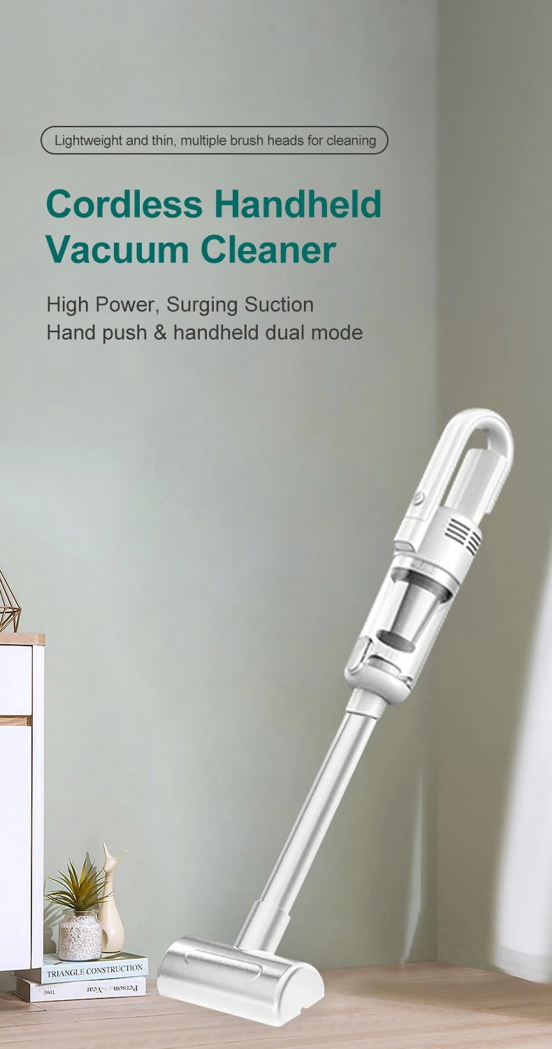 Multifunctional Handheld Vacuum Cleaner Powerful Suction HEPA Filter Wireless Vacuum Cleaner for Car Floor Household
