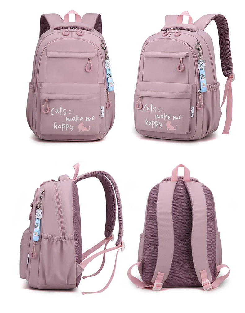 Backpack School Bag Girl Back Pack For Children Kid Child Teenager Female Class Schoolbag Primary Women Bagpack Teen Bookbag Kit