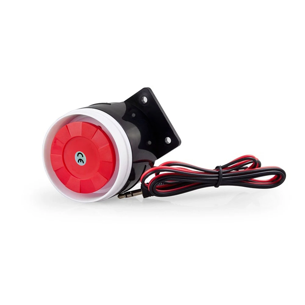 KERUI Mini Wired Siren Horn For Wireless Home Alarm Security System 120 dB Loudly Siren