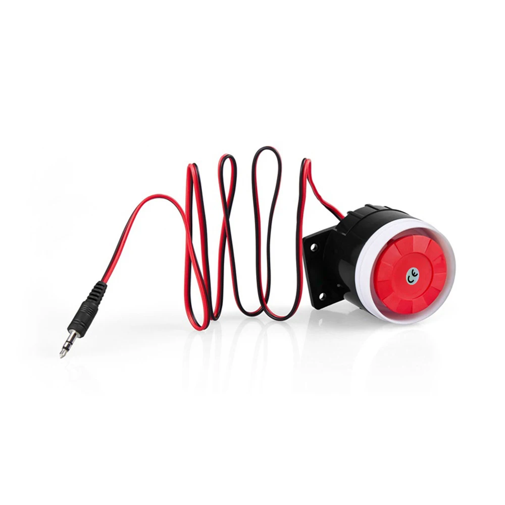 KERUI Mini Wired Siren Horn For Wireless Home Alarm Security System 120 dB Loudly Siren