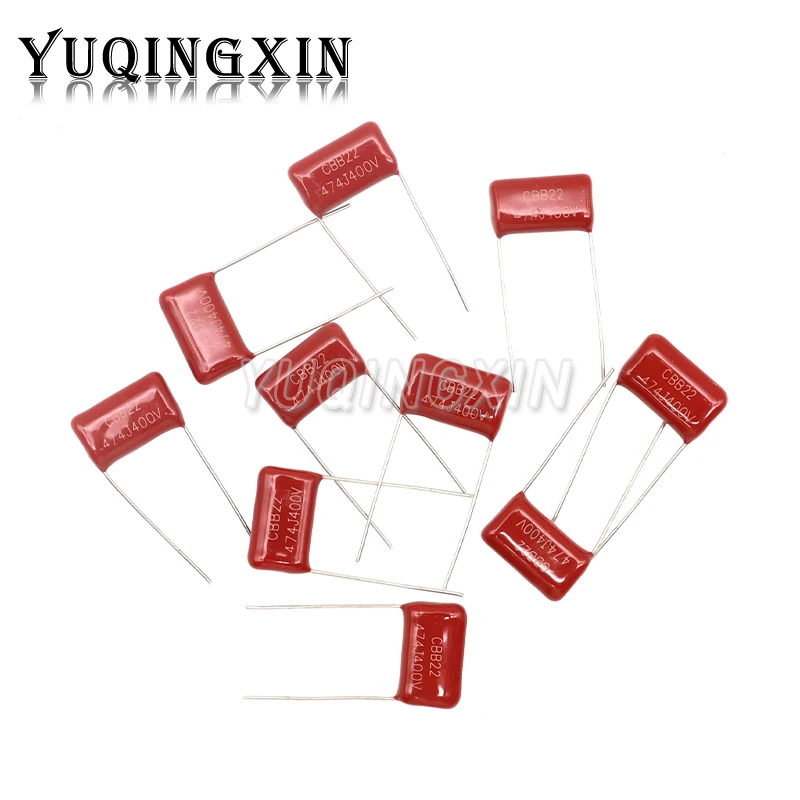 10PCS 63V 100V 250V 400V 450V 630V 2000V CBB Polypropylene Film Capacitor 101 103 104 105 125J 221 222 223 224 225 332 333 334