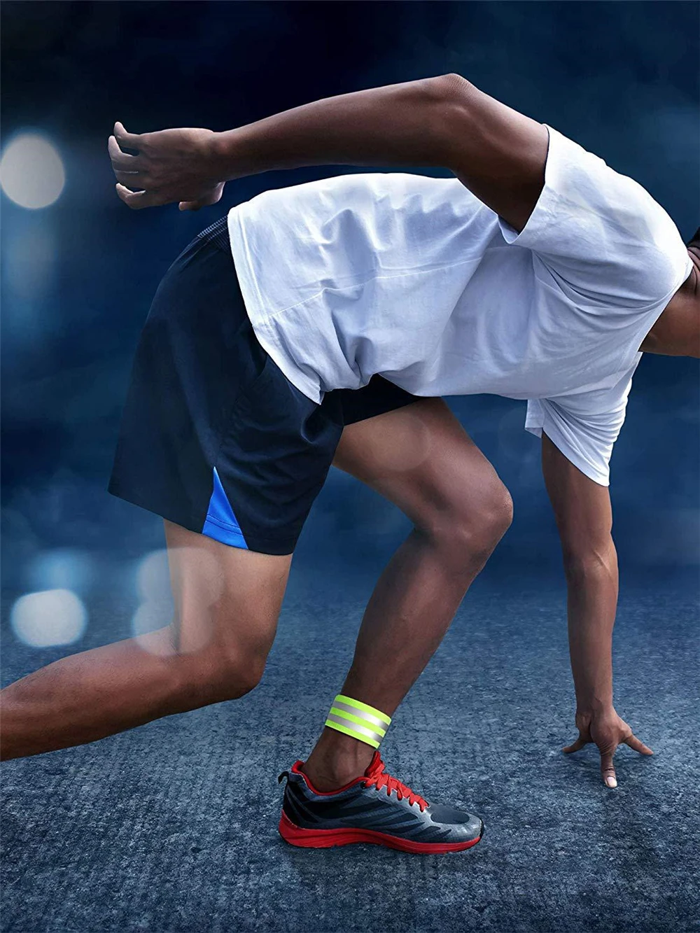 Reflective Bands For Wrist Arm Ankle Leg High Visibility Reflect Straps For Night Walking Cycling Running Safety Reflector Tape