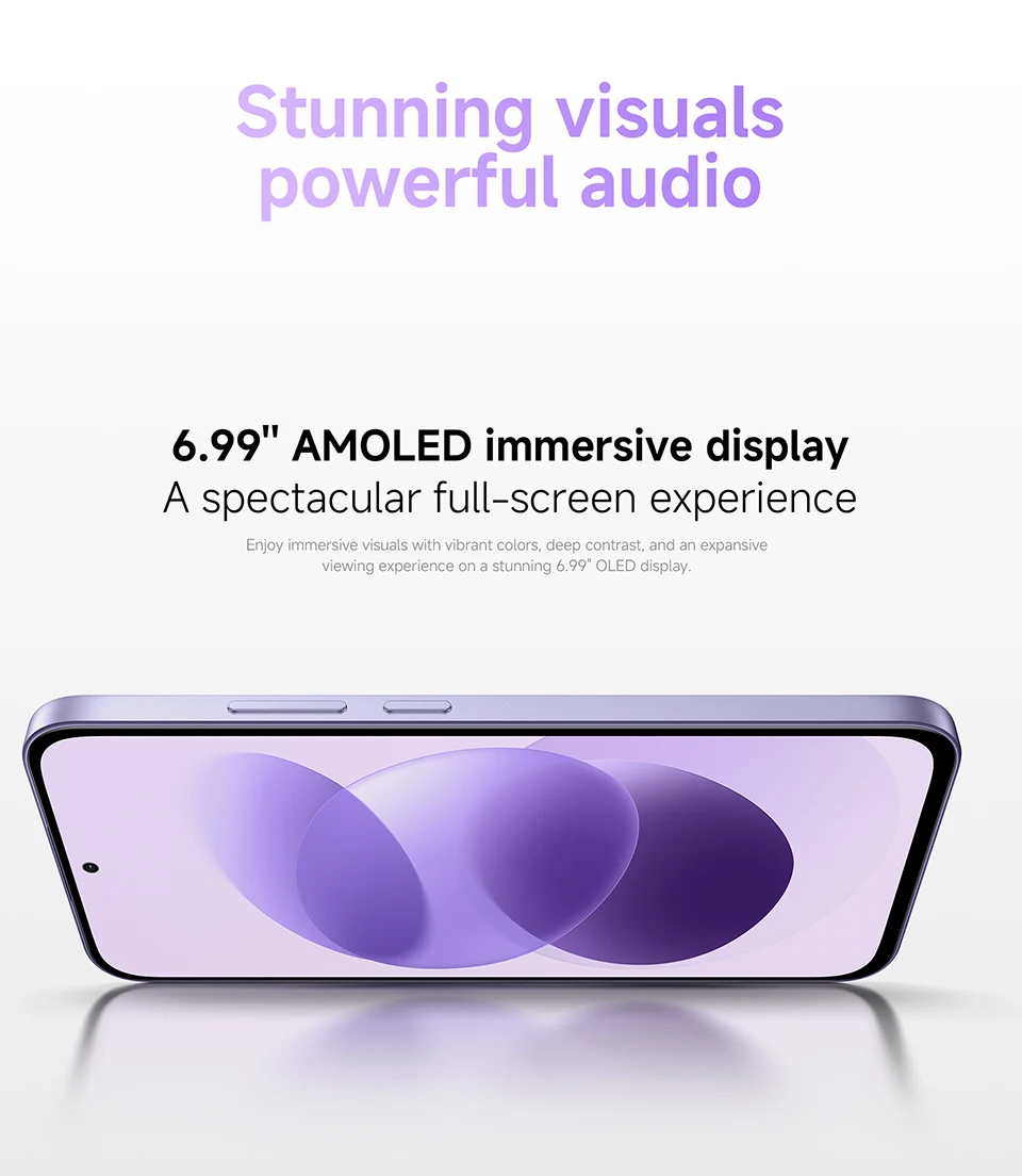 Global Version Xiaomi Redmi Note 17 4G Smartphone 128GB / 256GB ROM 50MP 6.99" FHD+ AMOLED Display Snapdragon® 6s 4G Gen  2