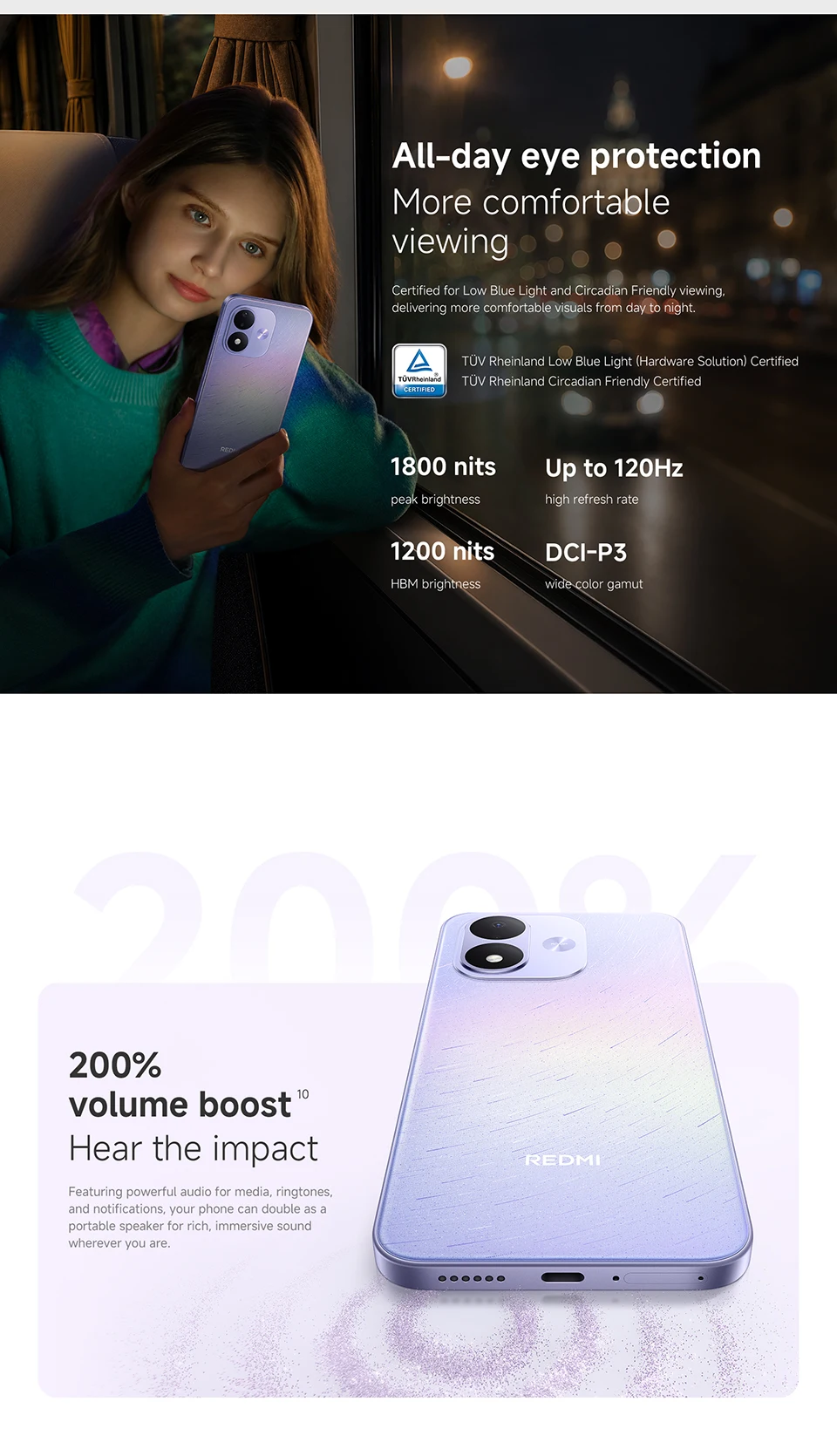 Global Version Xiaomi Redmi Note 17 4G Smartphone 128GB / 256GB ROM 50MP 6.99" FHD+ AMOLED Display Snapdragon® 6s 4G Gen  2