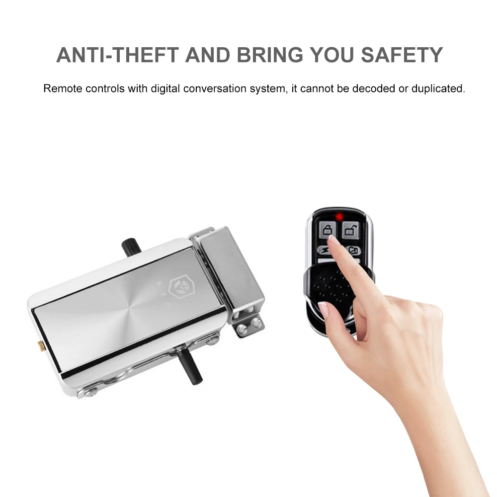 Tuya Wifi Remote Control Lock TTLock Smart Door Lock Wireless Bluetooth Smart Lock Invisible Deadbolt Hidden Keyless Locks