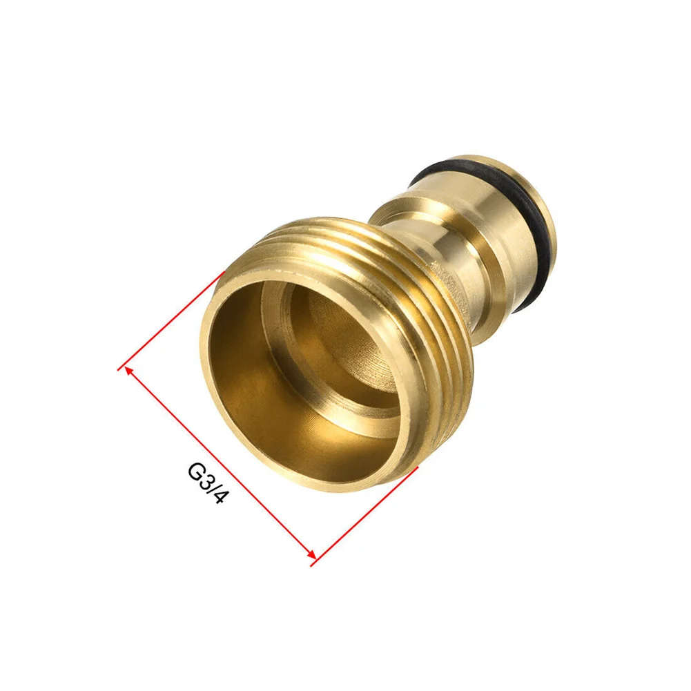 1PCS Outdoor Industry Home Faucet Tap Adaptor Tap Connector Brass Male Thread Hose Pipe Accessories Adapter Fitting