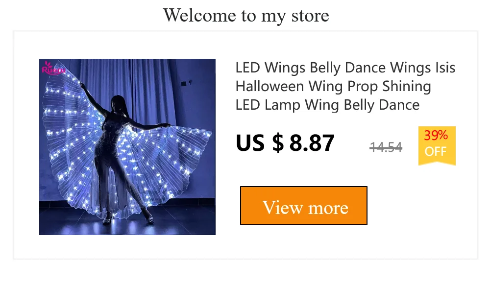 Ruoru Alas Angle LED Wings Adult Children Costume Cape Circus Led Light Luminous Costumes Party Show Led Isis Wings Dancewear