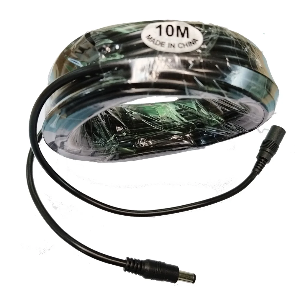 10M/ 5M 5.5mm*2.1mm DC Power Connector Extension Cord Jack Adapter Lead Cable DC Female Male Extension External Plug