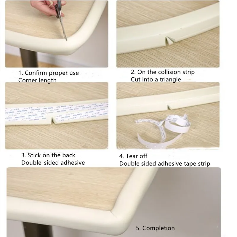 2M super thick baby safety furniture table protection edge corner table cover protection tape foam corner bumper protection
