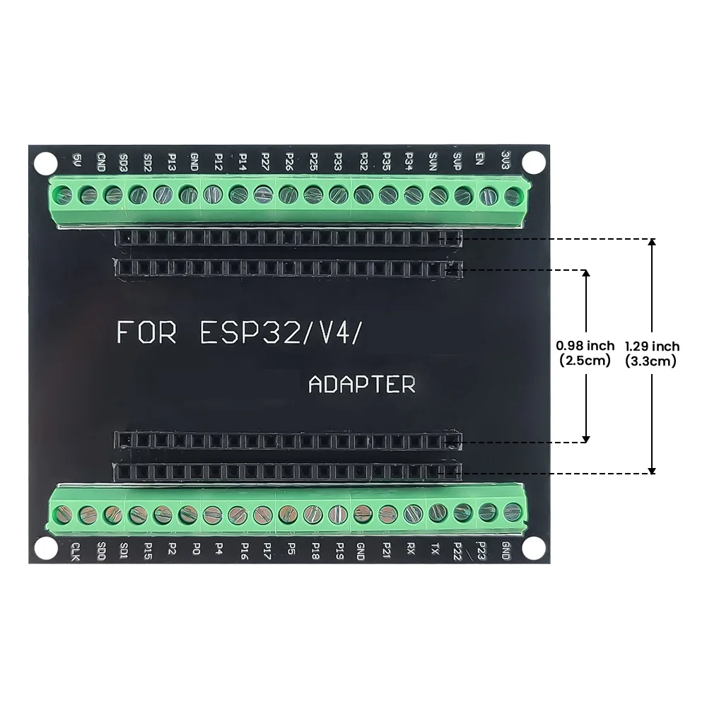 ESP32 ESP8266 Expansion Board Module for ESP32 Development Board 30Pin 38Pin GPIO 1 into 2