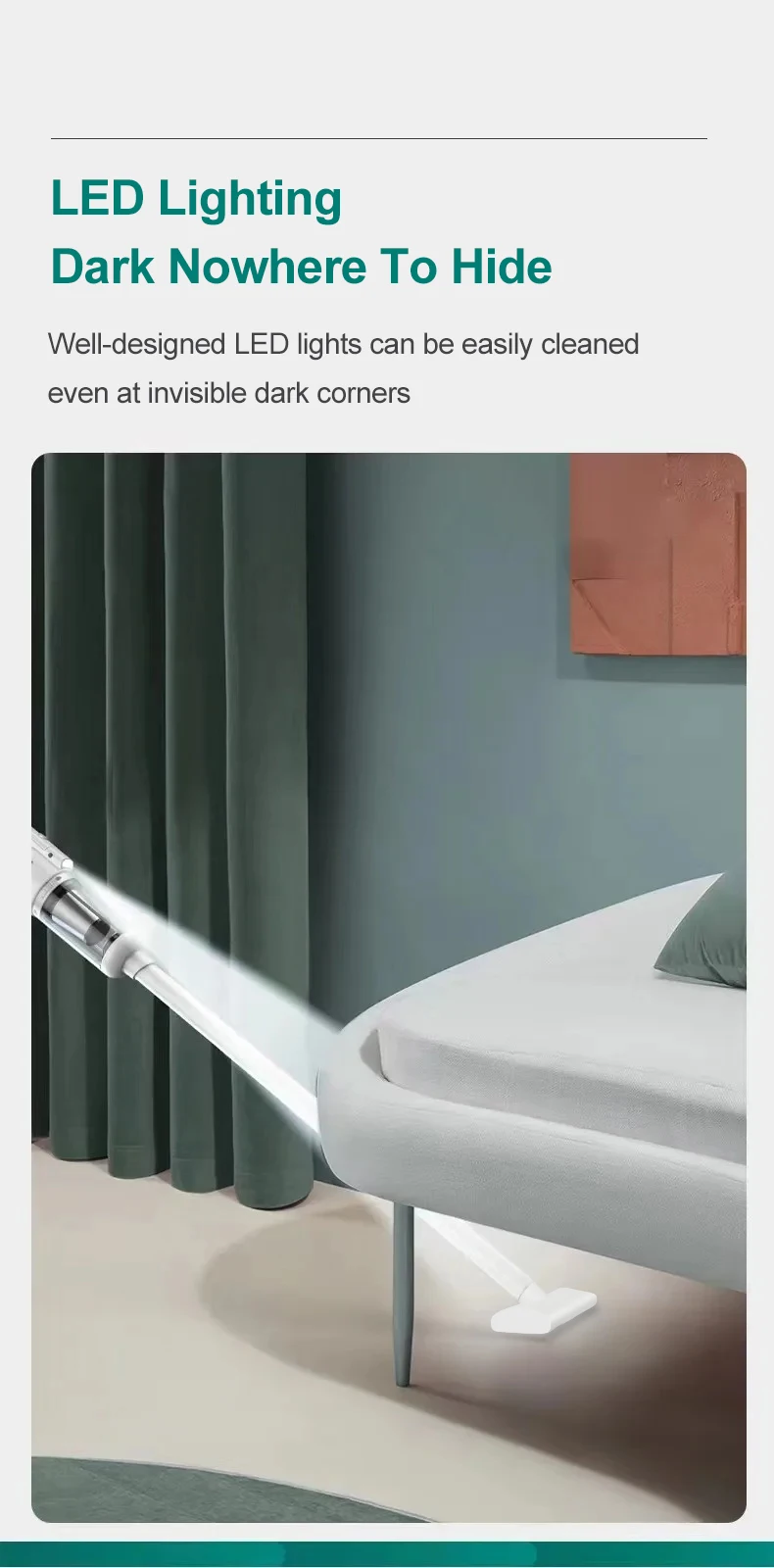 15000pa Multifunctional Handheld Vacuum Cleaner Powerful Suction HEPA Filter Wireless Vacuum Cleaner for Floor Household