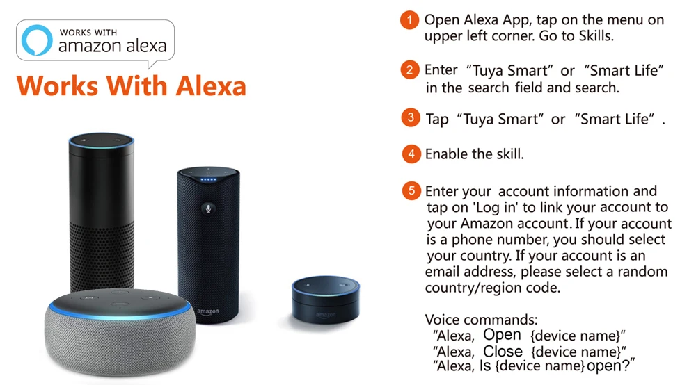 Smart Garage Door Opener DC5V Mobile Phone Remote Tuya Smart Life App Controller Support Alexa & Google Assistant No need Hub