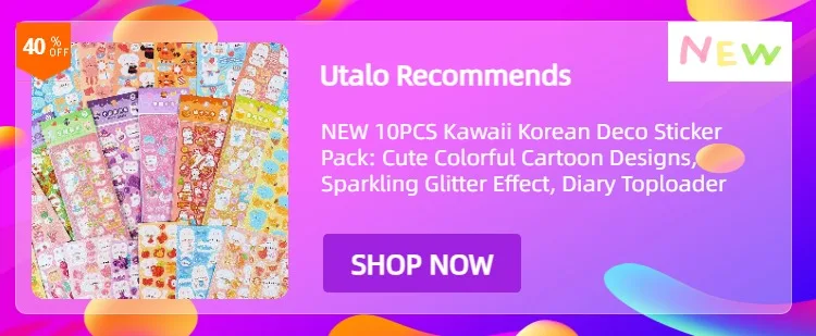 KPop Stickers Galore: The Ultimate Collection of Cute Aesthetic & Sparkly Korean Stickers for Toploader Deco Journaling & More