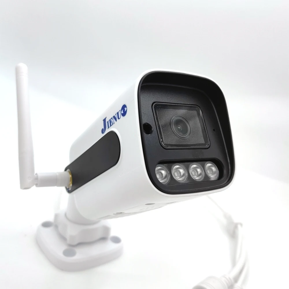 JIENUO 5MP Wifi Camera IP 128G Outdoor Waterproof Wireless NightVision 32G 64G Security Surveillance 1080P Onvif Home Cam CamHi