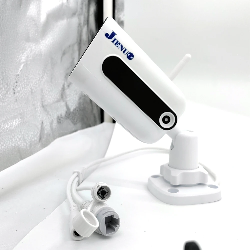 JIENUO 5MP Wifi Camera IP 128G Outdoor Waterproof Wireless NightVision 32G 64G Security Surveillance 1080P Onvif Home Cam CamHi