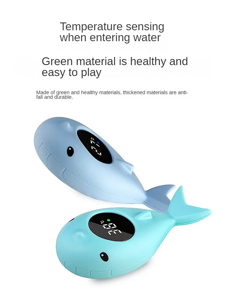 Baby Bath Temperature Meter Floating Digital Water Baby Bath Temperature Meter LED Display Temperature Tester Safety Cartoon