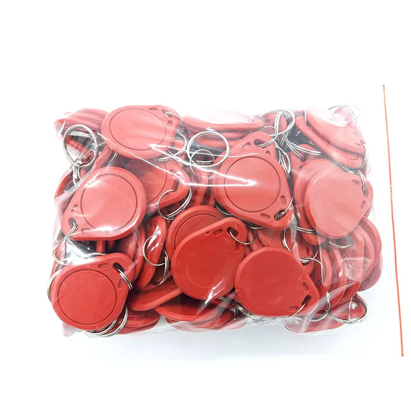50pcs UID Keyfob Block 0 Rewritable Writable 13.56MHz RFID Tag Key Fob Clone Card Tags Copy Cards Keychain